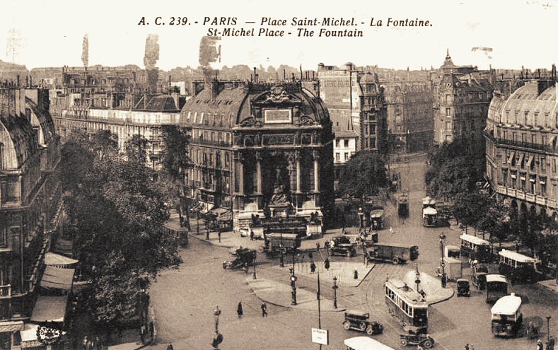 saint michel fountain